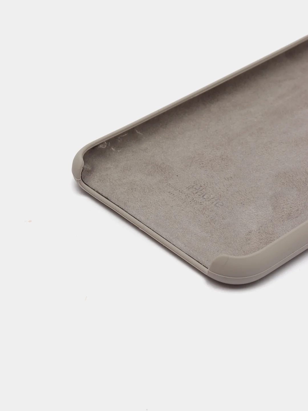 Серый чехол Silicone Case (Чехол силиконовый) для iPhone 8/ iPhone 8 plus