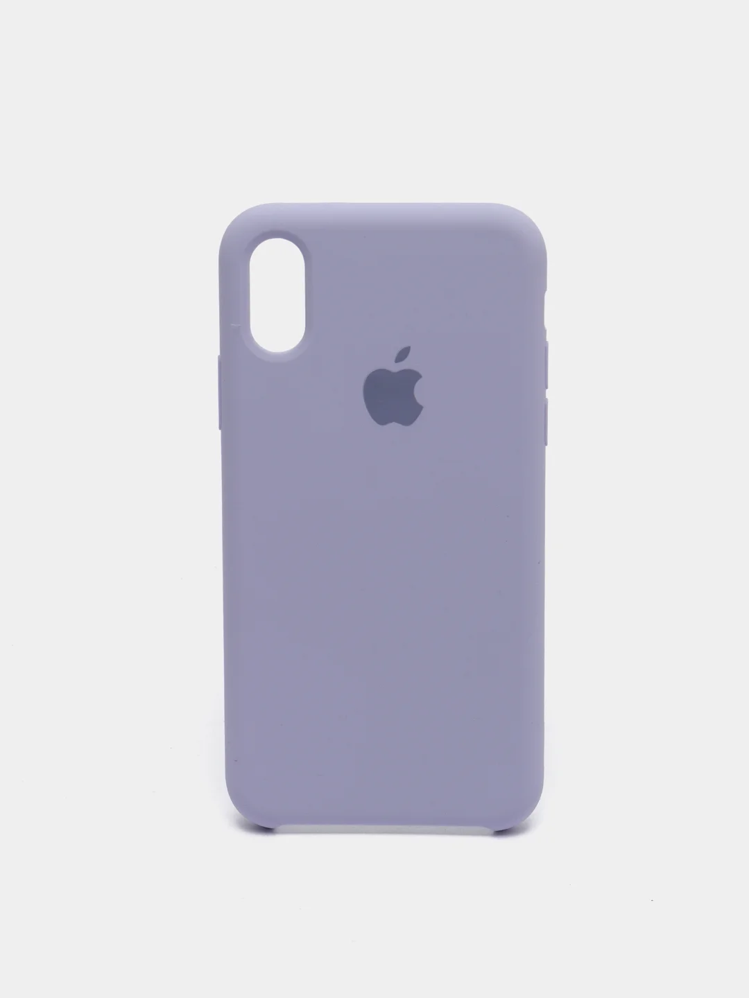Лавандовый чехол Silicone Case ( Чехол силиконовый ) для iPhone X