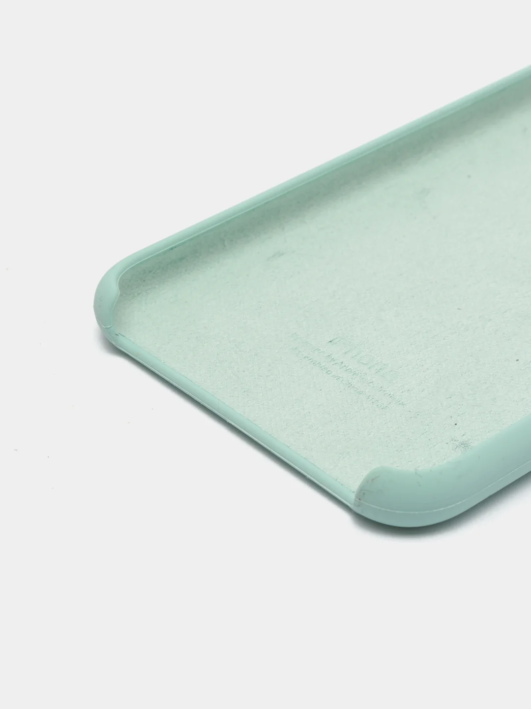 Мятный чехол Silicone Case ( Чехол силиконовый ) для iPhone 7/ iPhone 7 plus