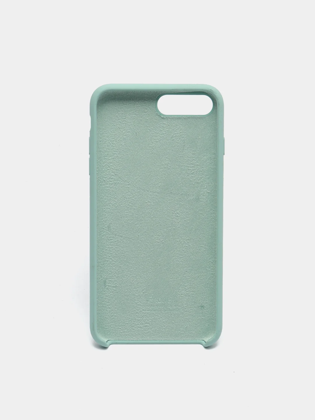 Мятный чехол Silicone Case ( Чехол силиконовый ) для iPhone 7/ iPhone 7 plus