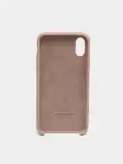 Кремовый чехол Silicone Case ( Чехол силиконовый ) для iPhone X