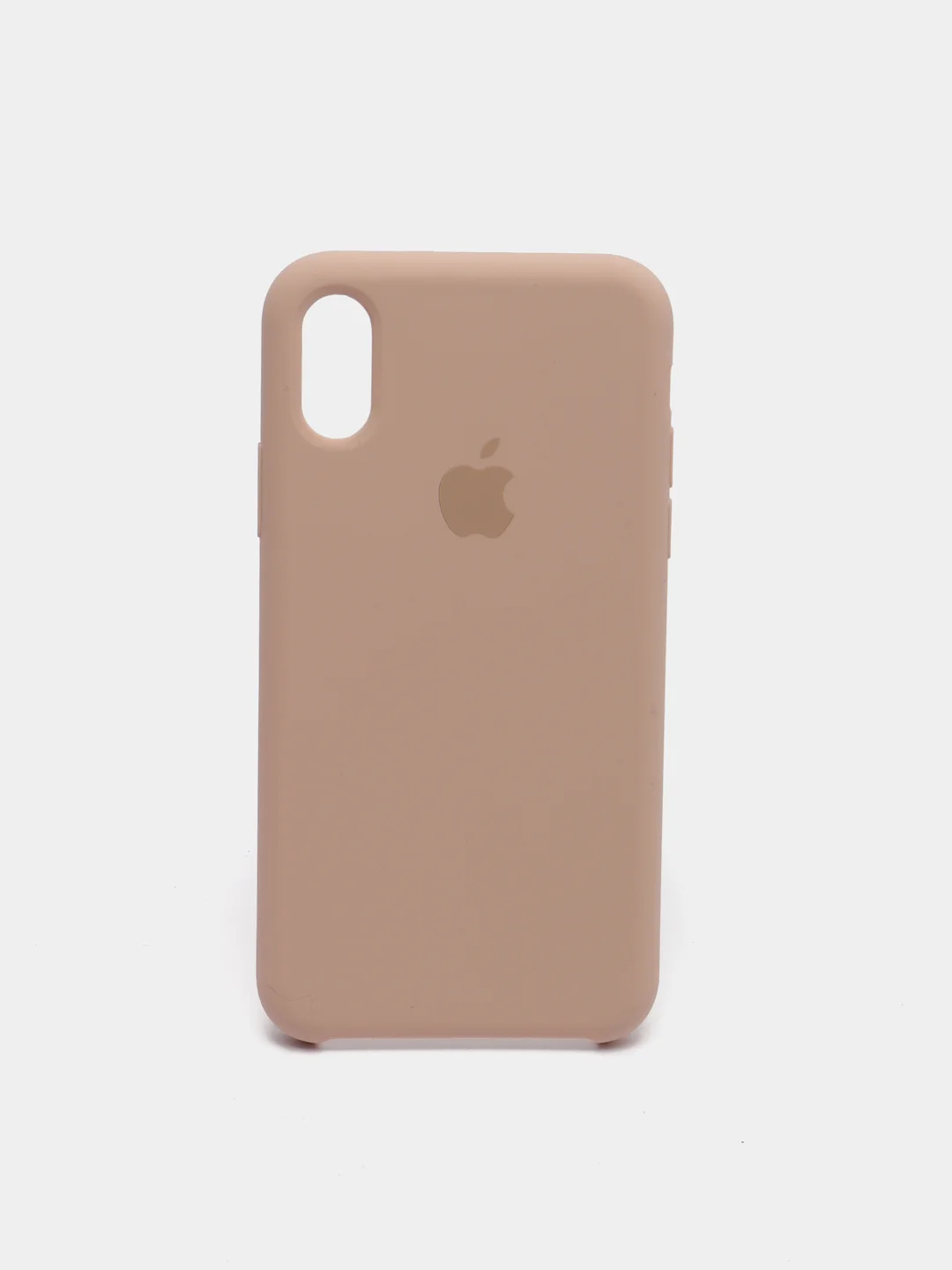 Кремовый чехол Silicone Case ( Чехол силиконовый ) для iPhone X