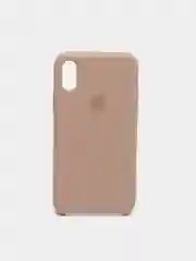 Кремовый чехол Silicone Case ( Чехол силиконовый ) для iPhone X