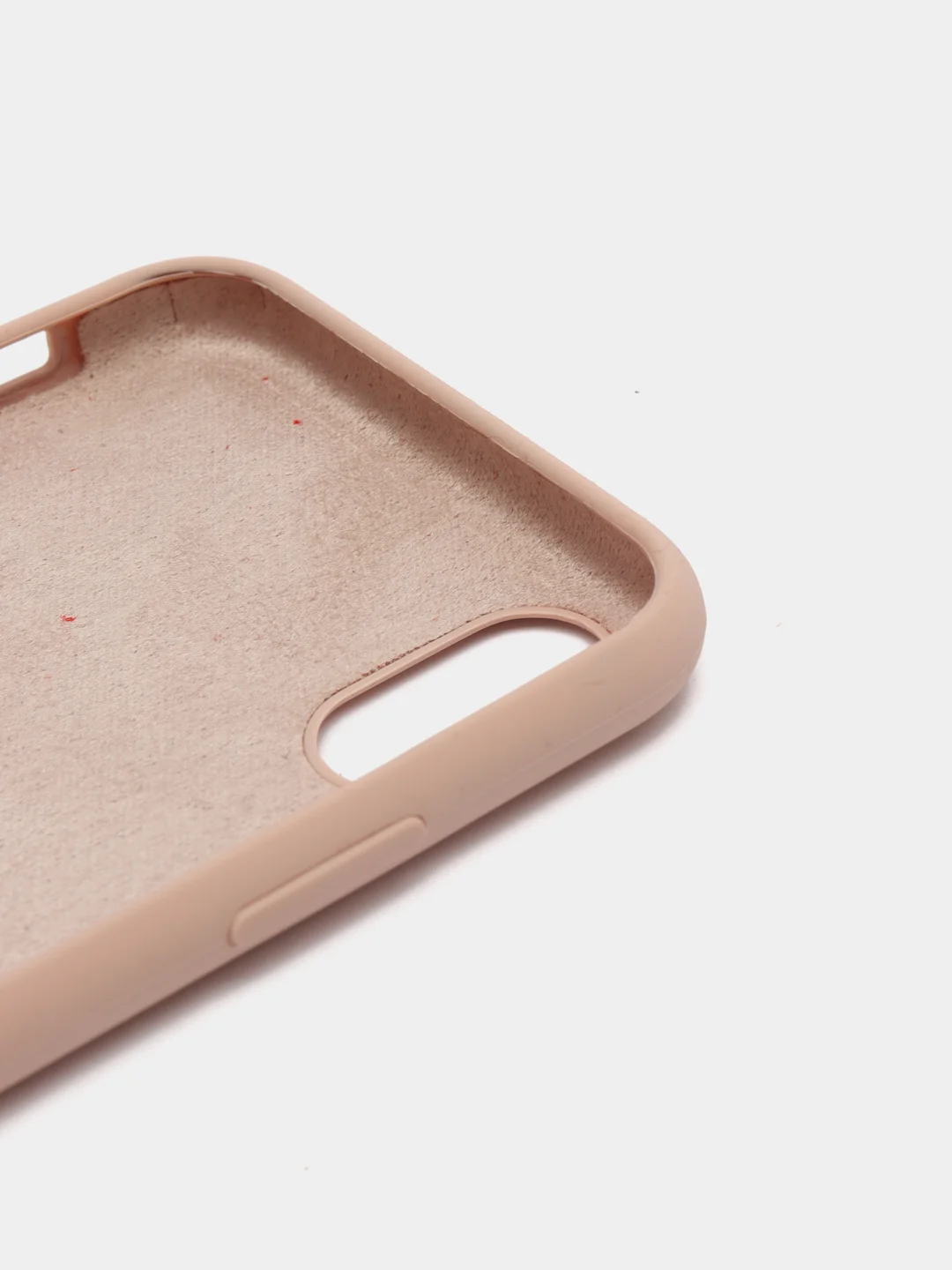 Кремовый чехол Silicone Case ( Чехол силиконовый ) для iPhone X