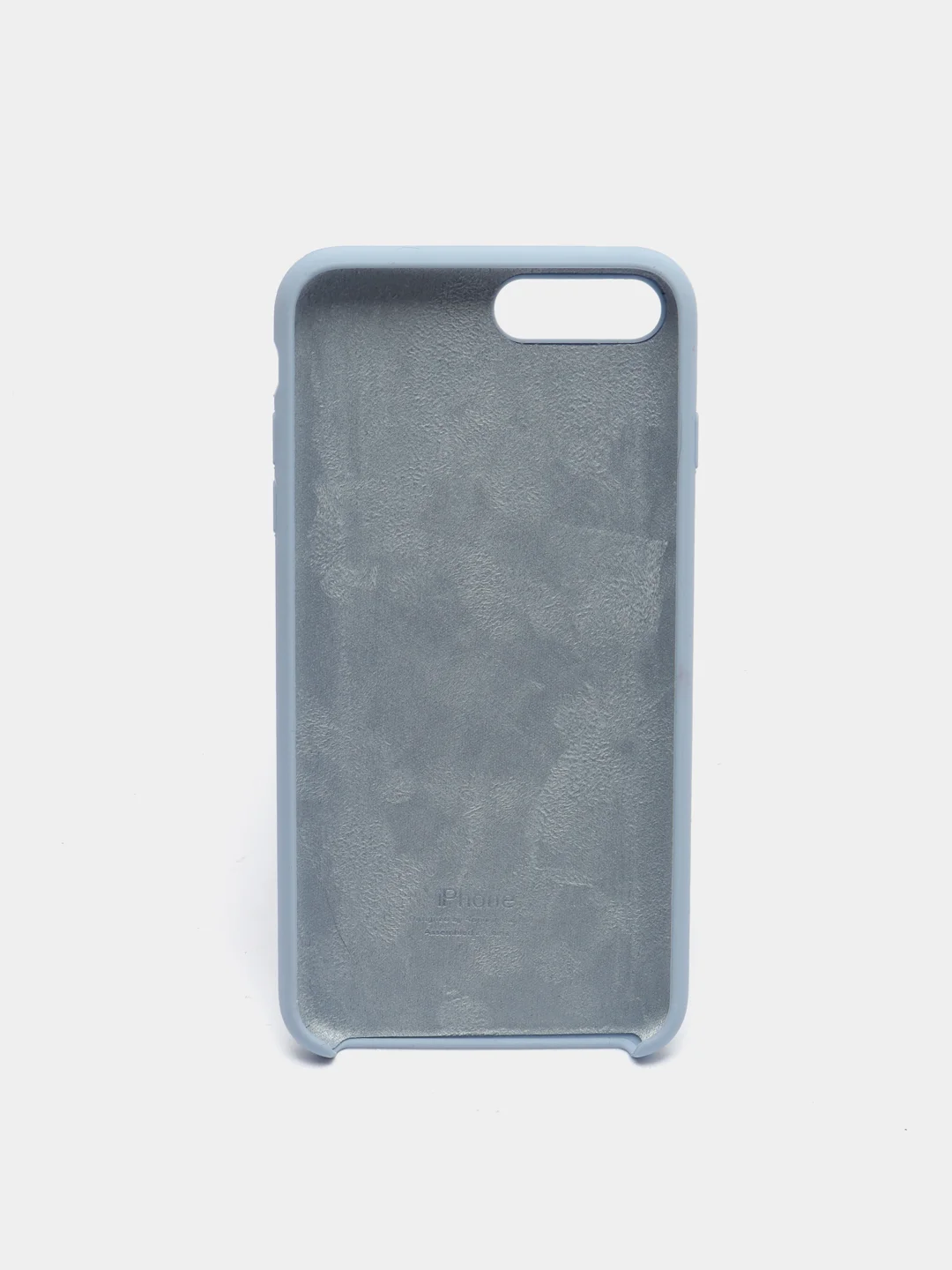 Светло-синий чехол Silicone Case ( Чехол силиконовый ) для iPhone 7/ iPhone 7 plus