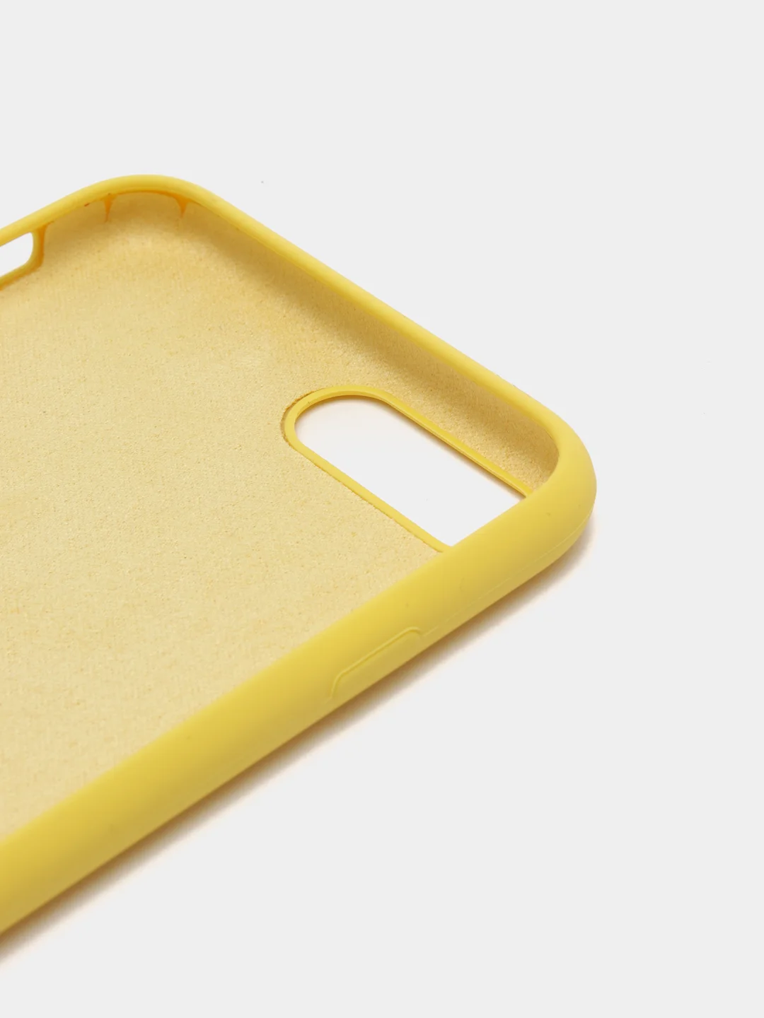 Желтый чехол Silicone Case ( Чехол силиконовый ) для iPhone 7/ iPhone 7 plus