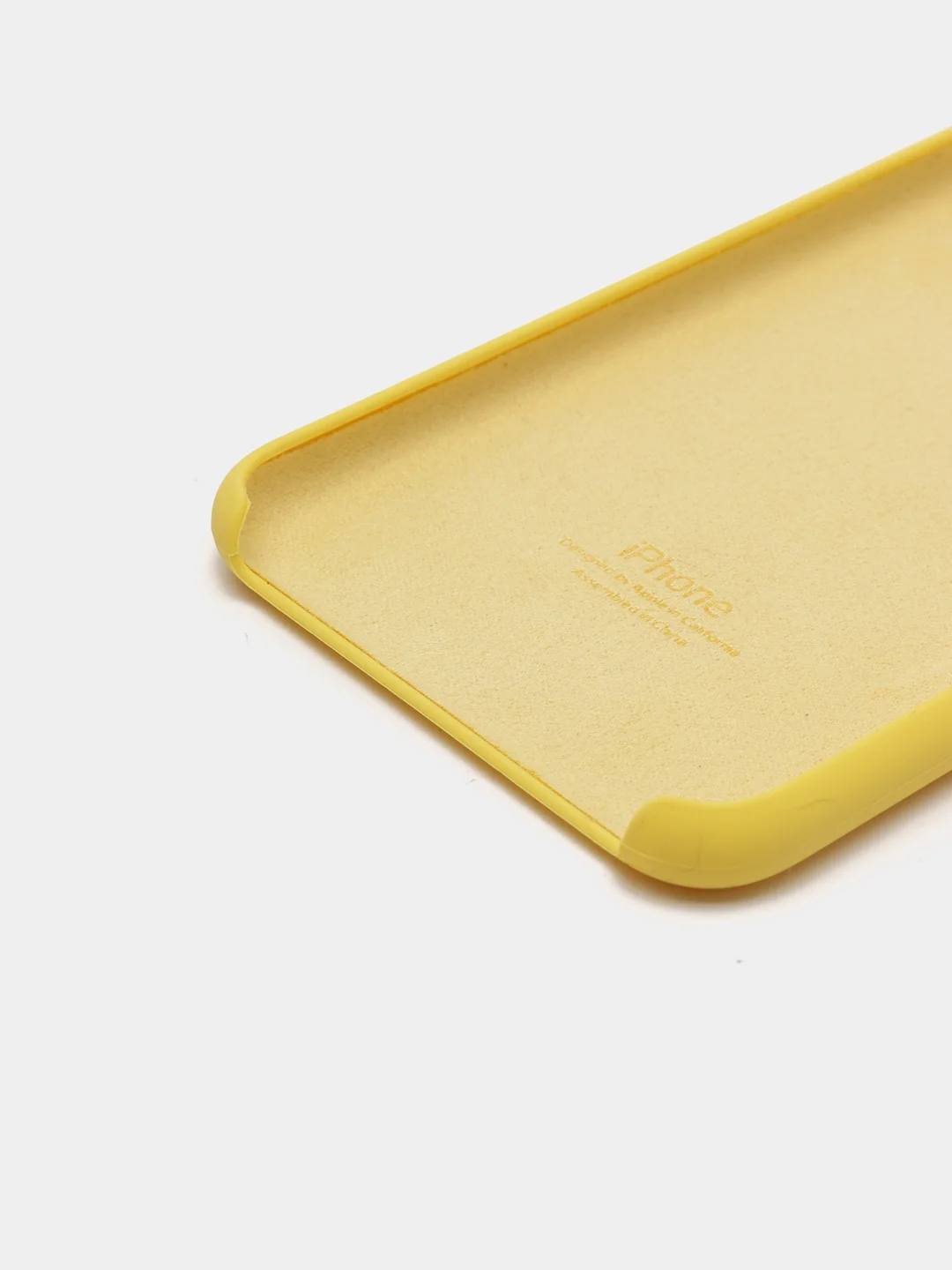 Желтый чехол Silicone Case ( Чехол силиконовый ) для iPhone 7/ iPhone 7 plus
