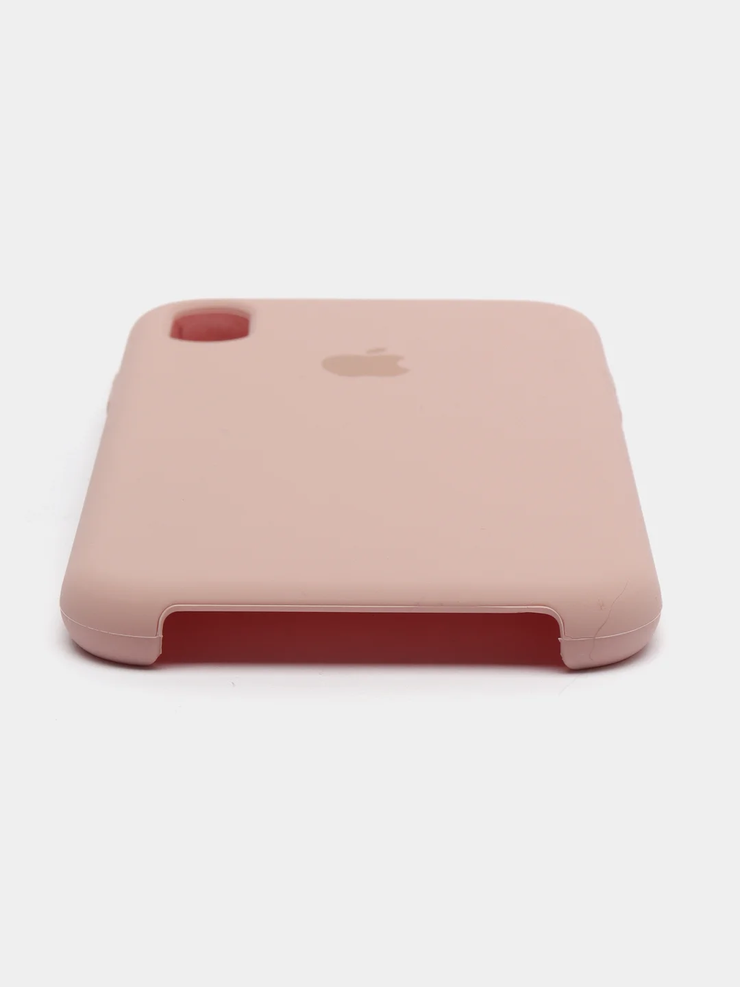 Бежевый чехол Silicone Case ( Чехол силиконовый ) для iPhone XR