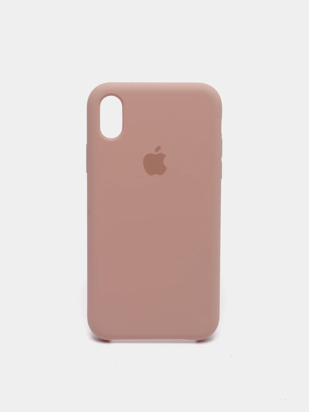 Бежевый чехол Silicone Case ( Чехол силиконовый ) для iPhone XR