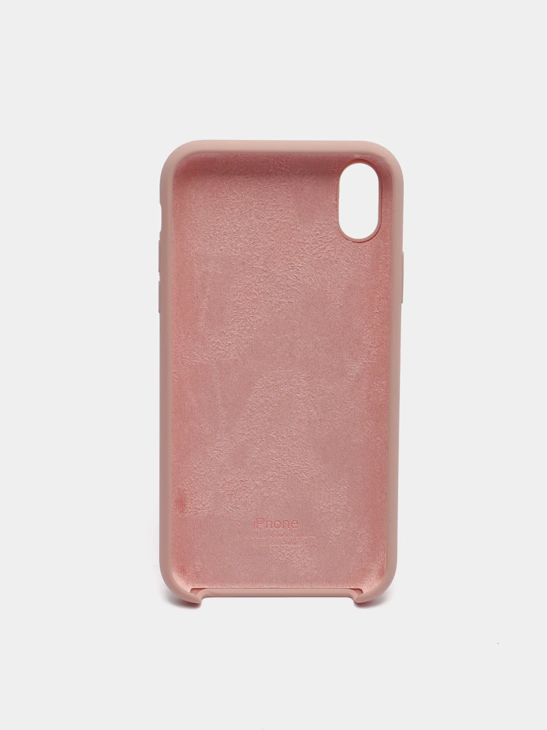 Бежевый чехол Silicone Case ( Чехол силиконовый ) для iPhone XR