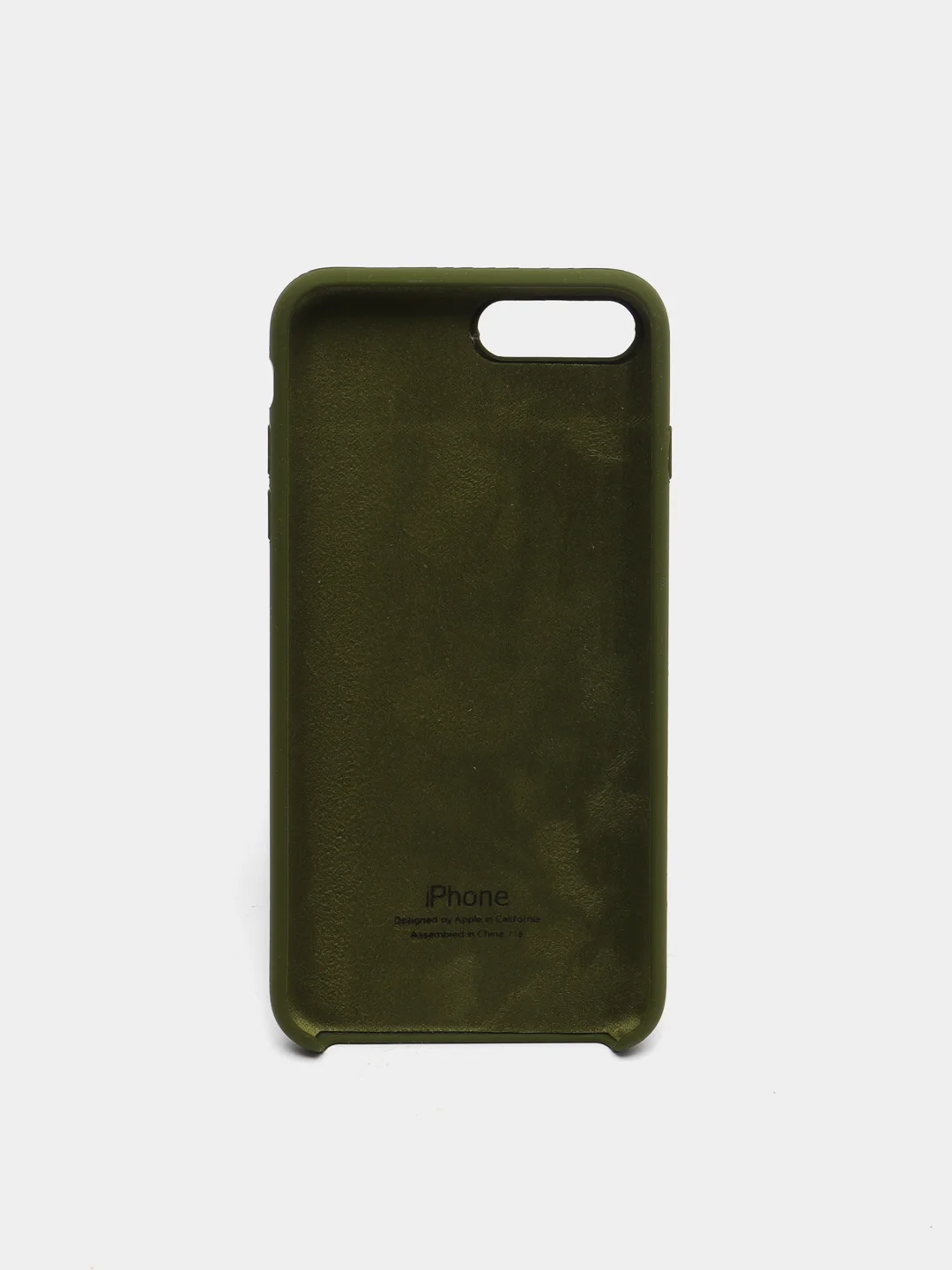 Тёмно-зелёный чехол Silicone Case ( Чехол силиконовый ) для iPhone 7/ iPhone 7 plus