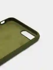 Тёмно-зелёный чехол Silicone Case ( Чехол силиконовый ) для iPhone 7/  iPhone 7 plus