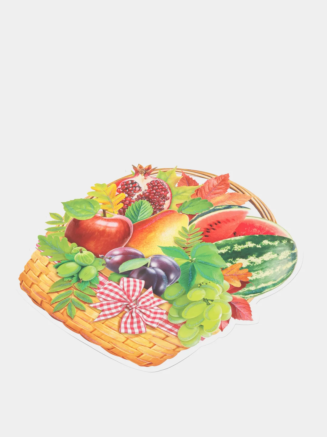 Белый открытка для украшения на скотче