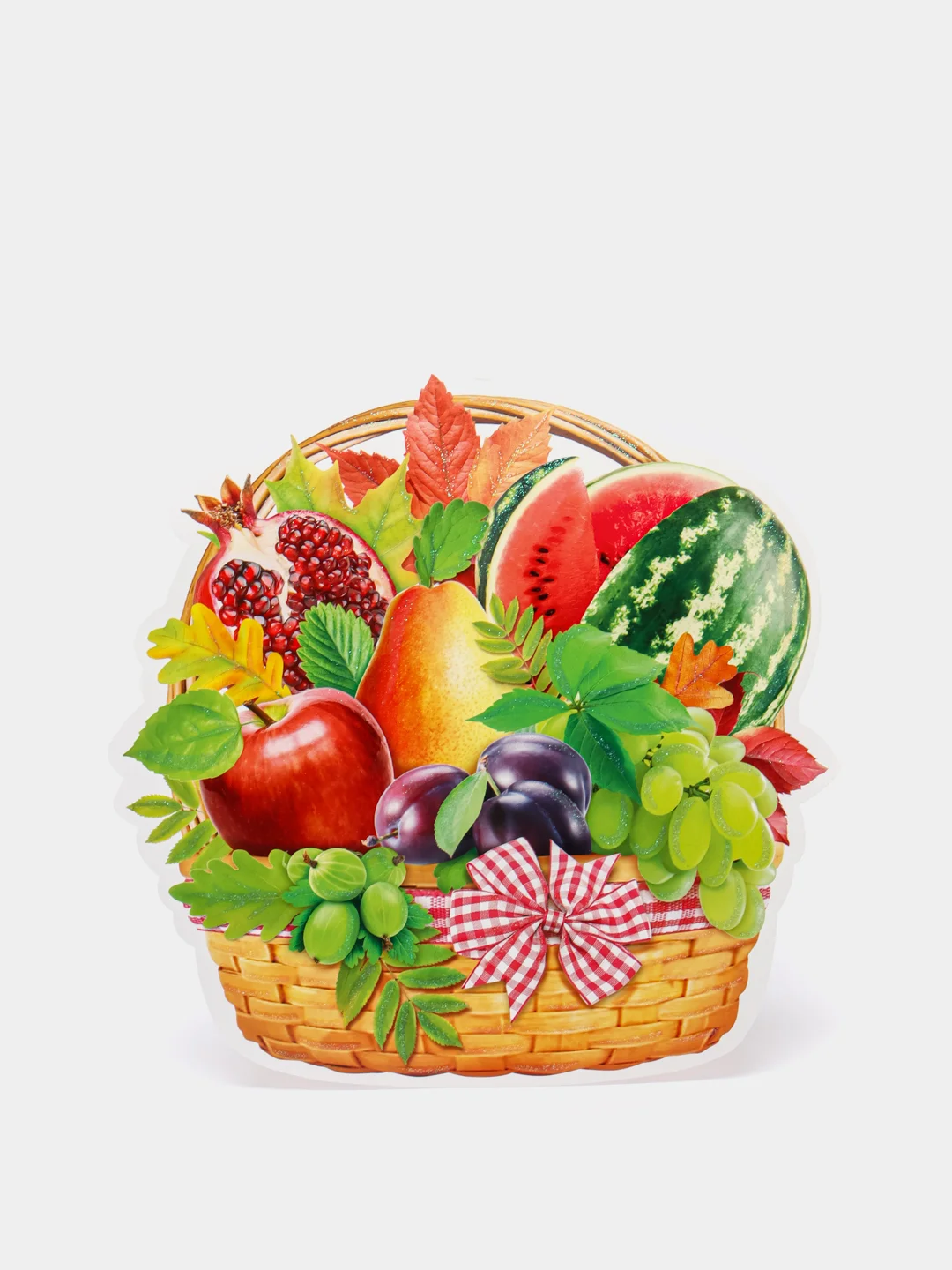 Белый открытка для украшения на скотче