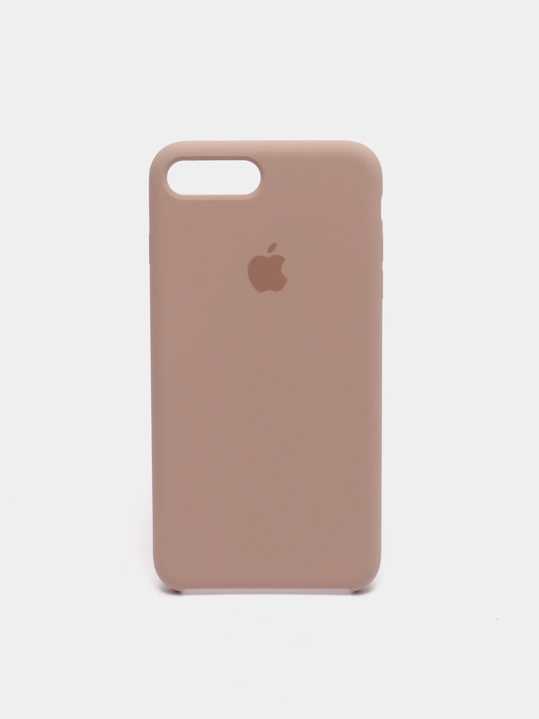 Бежевый чехол Silicone Case (Чехол силиконовый) для iPhone 8/ iPhone 8 plus