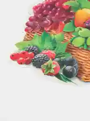Алый открытка для украшения на скотче