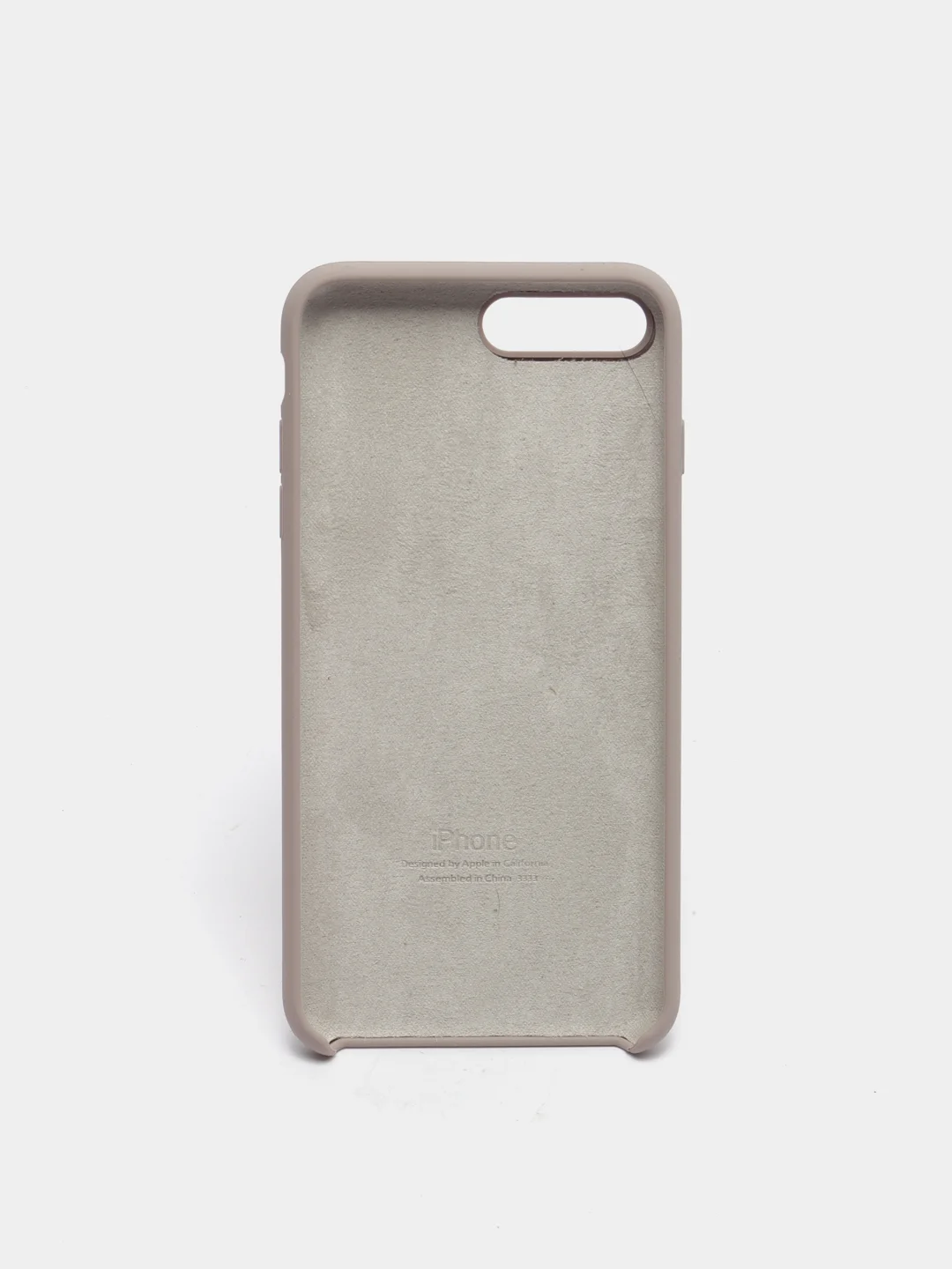 Бежевый меланж чехол Silicone Case ( Чехол силиконовый ) для iPhone 7/ iPhone 7 plus