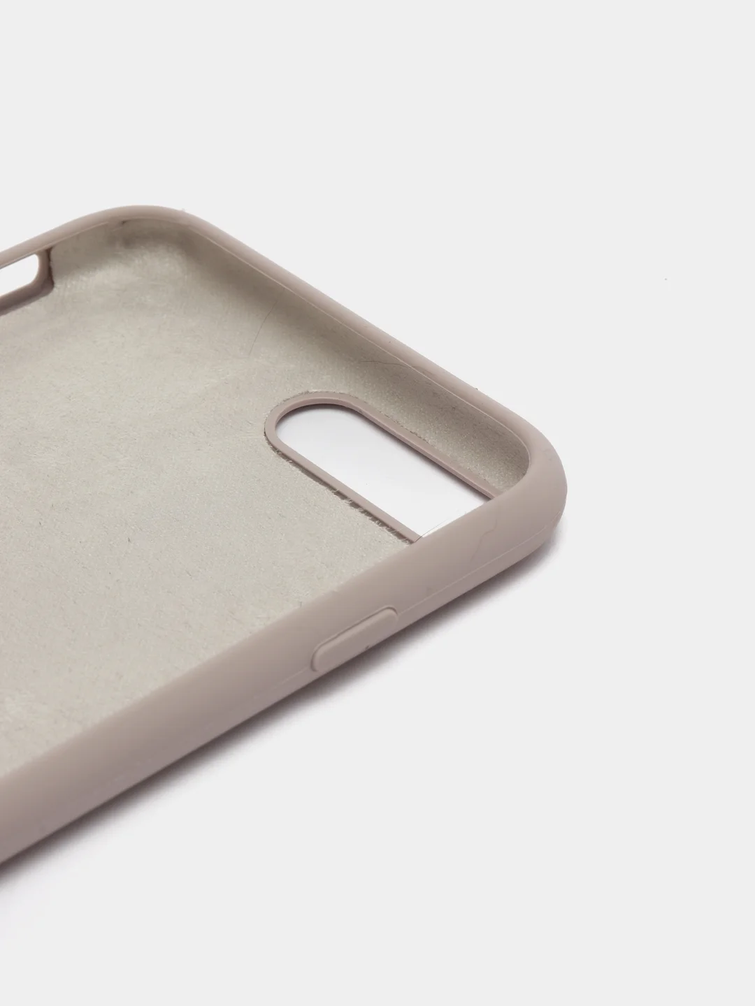 Бежевый меланж чехол Silicone Case ( Чехол силиконовый ) для iPhone 7/ iPhone 7 plus