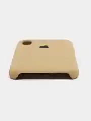 Горчичный чехол Silicone Case ( Чехол силиконовый ) для iPhone XS / XS MAX