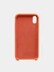 Светло-оранжевый чехол Silicone Case ( Чехол силиконовый ) для iPhone XR