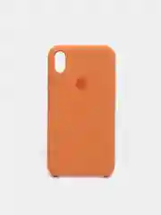 Светло-оранжевый чехол Silicone Case ( Чехол силиконовый ) для iPhone XR