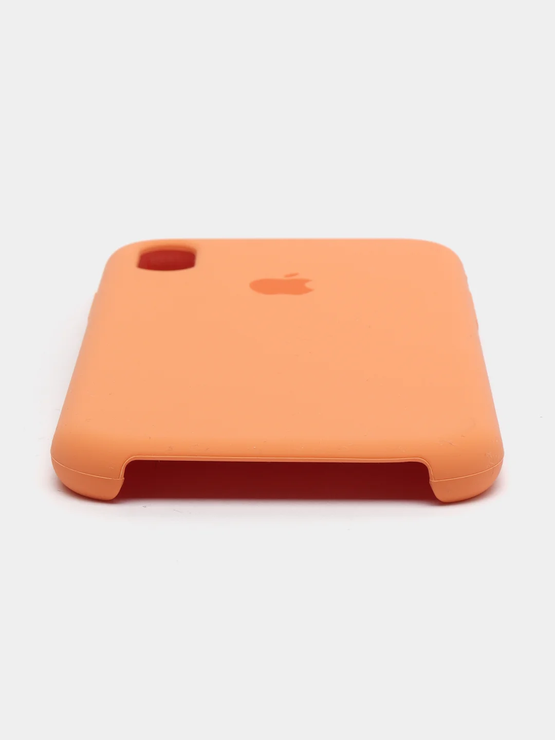 Светло-оранжевый чехол Silicone Case ( Чехол силиконовый ) для iPhone XR