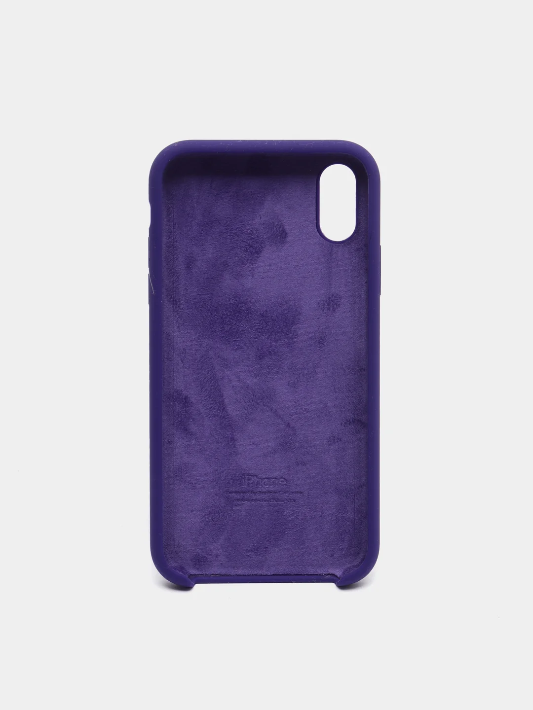 Индиго чехол Silicone Case ( Чехол силиконовый ) для iPhone XR