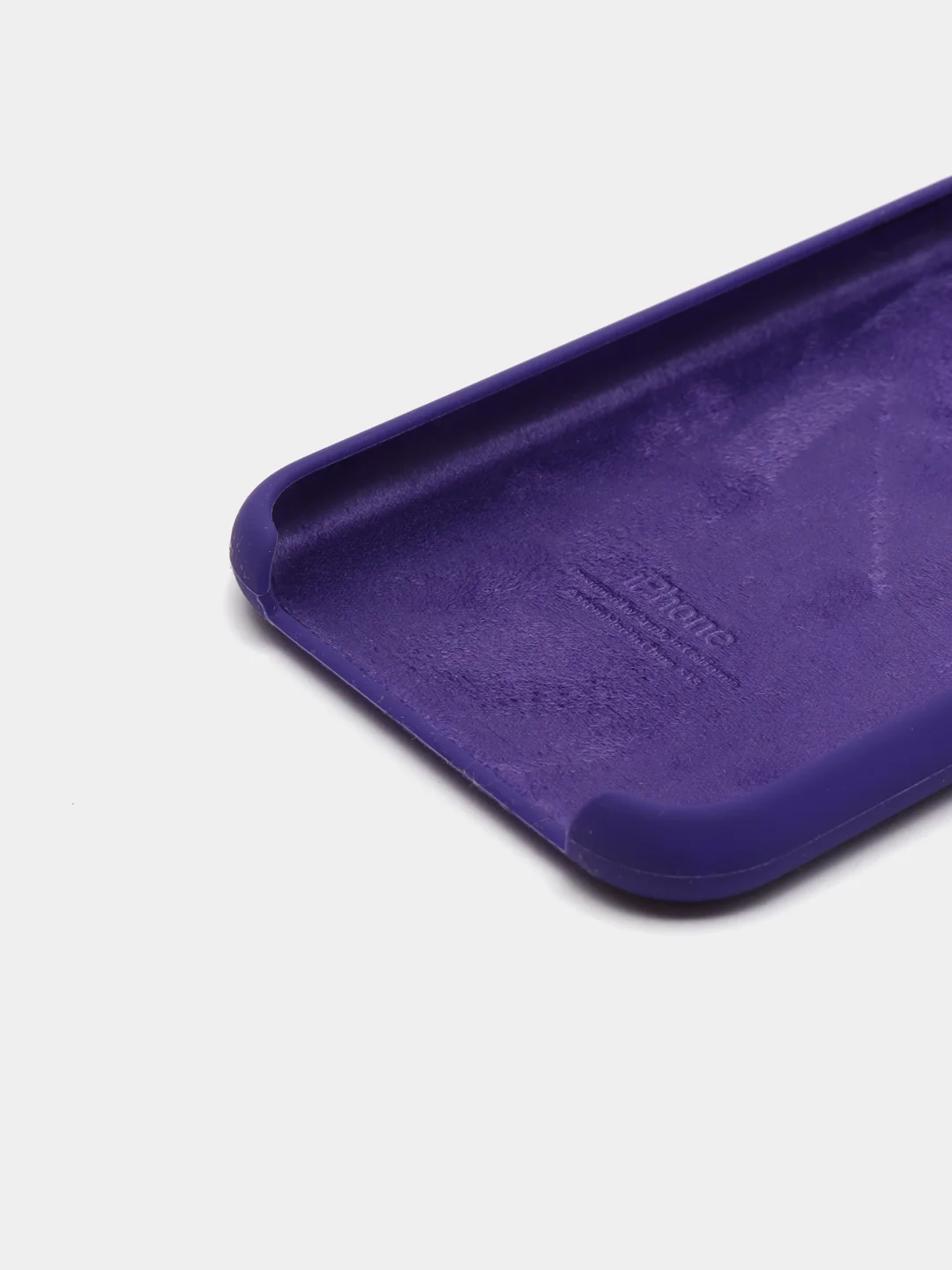 Индиго чехол Silicone Case ( Чехол силиконовый ) для iPhone XR