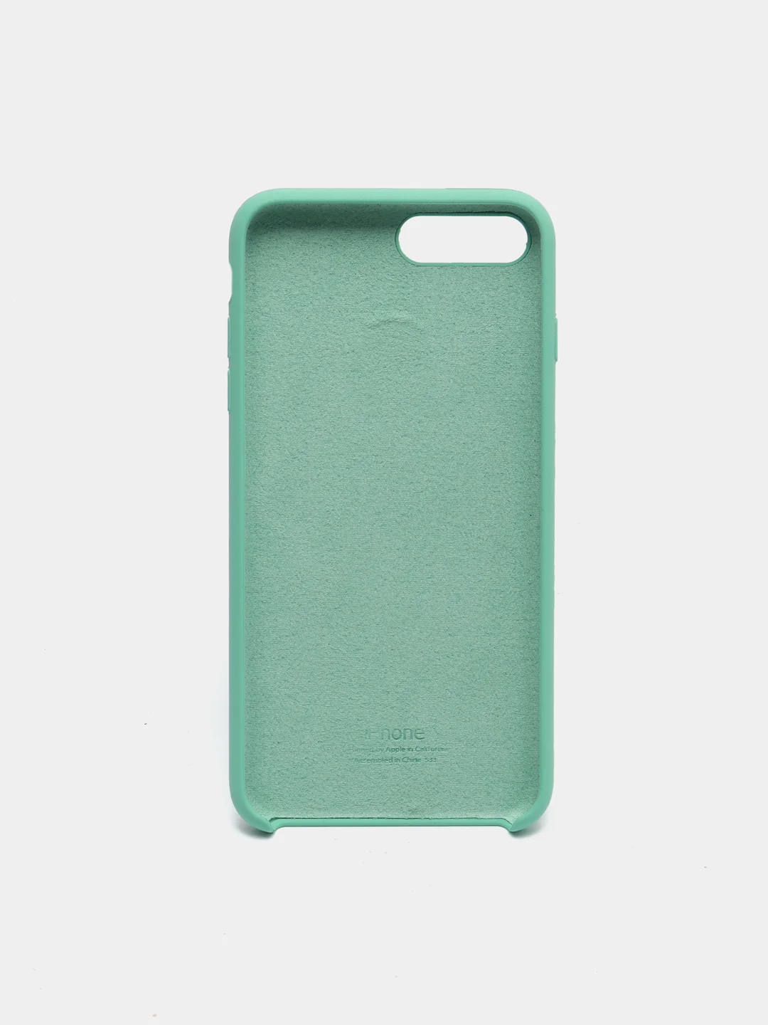 Бирюзовый чехол Silicone Case ( Чехол силиконовый ) для iPhone 7/ iPhone 7 plus