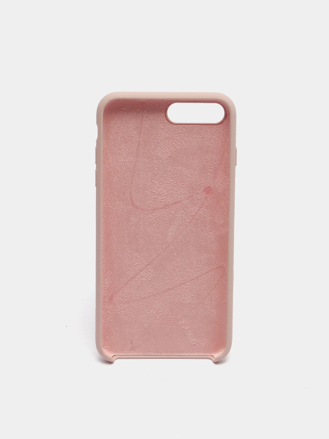 Бежевый чехол Silicone Case ( Чехол силиконовый ) для iPhone 7/ iPhone 7 plus