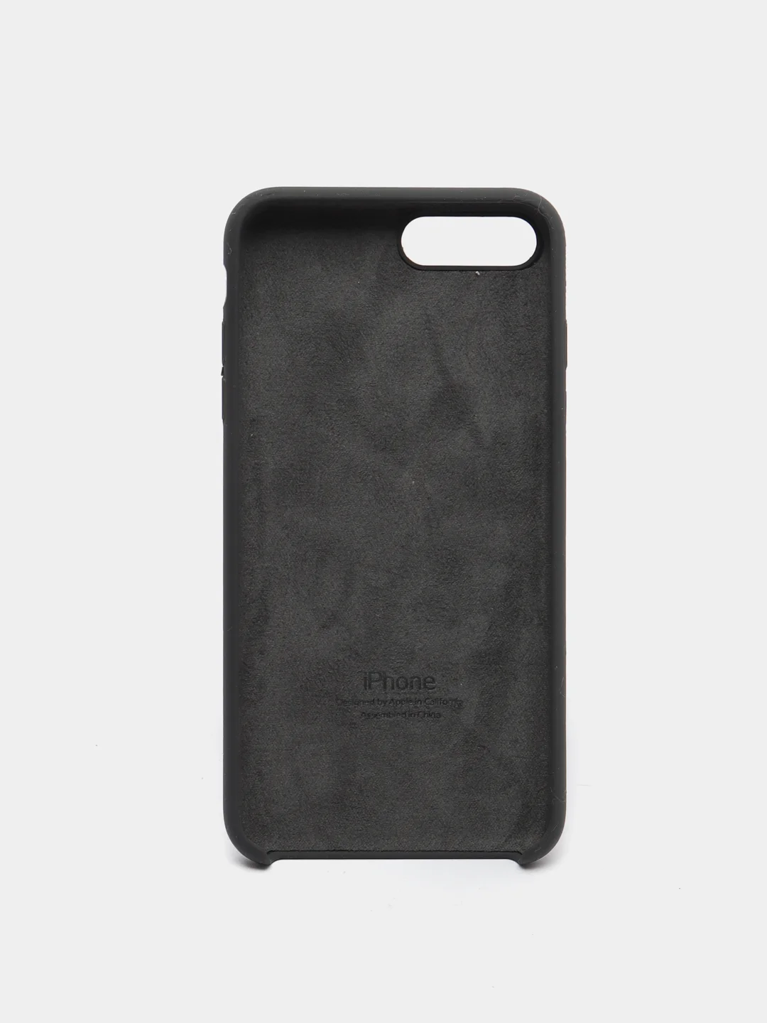 Угольный чехол Silicone Case ( Чехол силиконовый ) для iPhone 7/ iPhone 7 plus