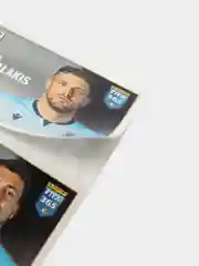 Футбольные наклейки Panini FIFA 365, набор из двух пакетиков