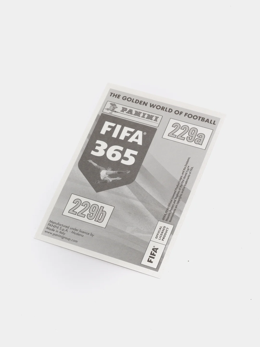 Футбольные наклейки Panini FIFA 365, набор из двух пакетиков