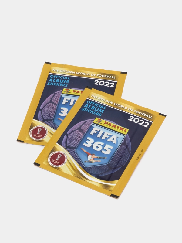 Футбольные наклейки Panini FIFA 365, набор из двух пакетиков