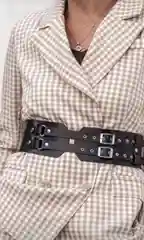 Ремень женский с двойной застежкой
