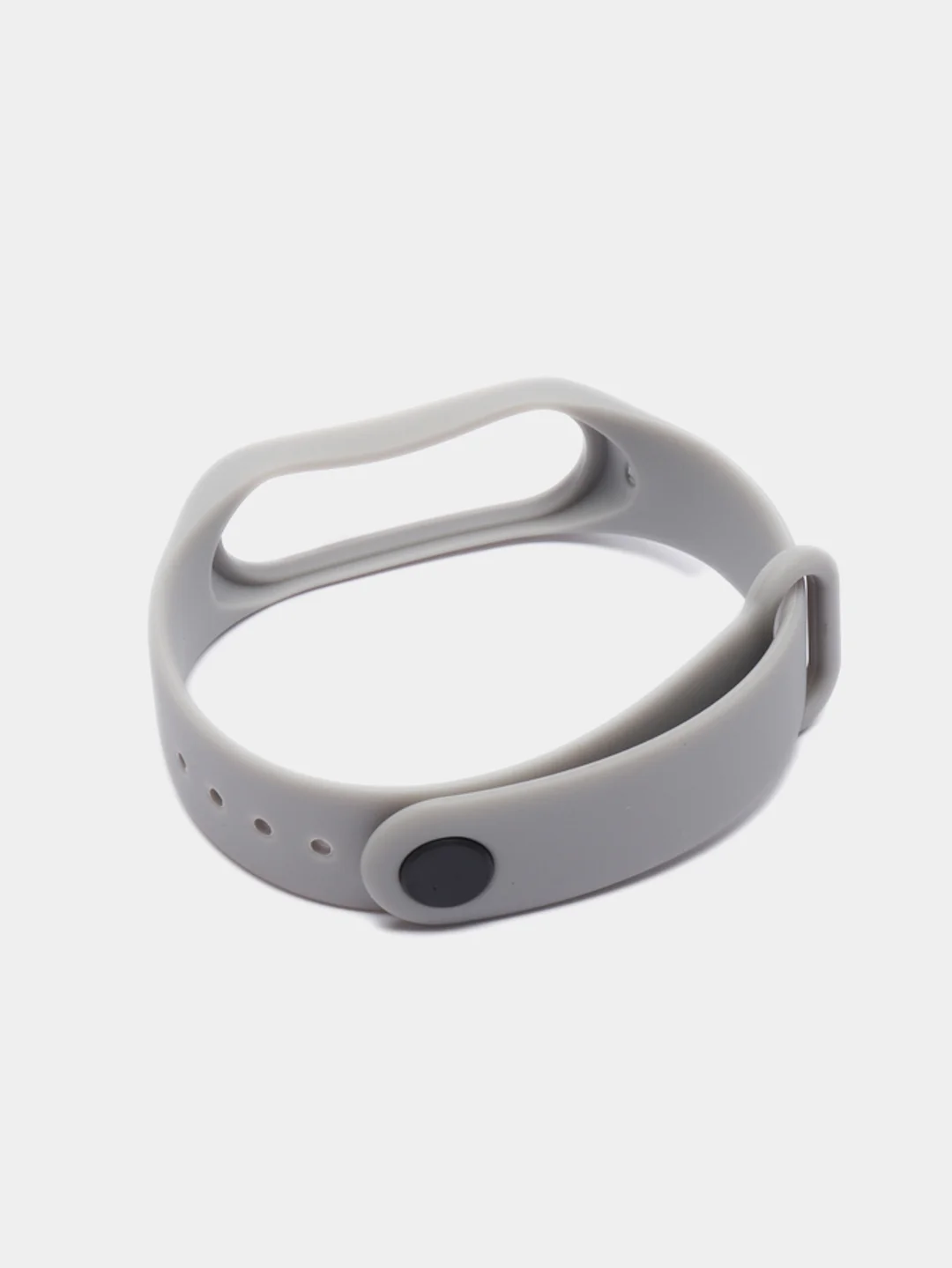 Серый ремешки из силикона для Xiaomi Mi Band 3 и Mi Band 4, 15 цветов