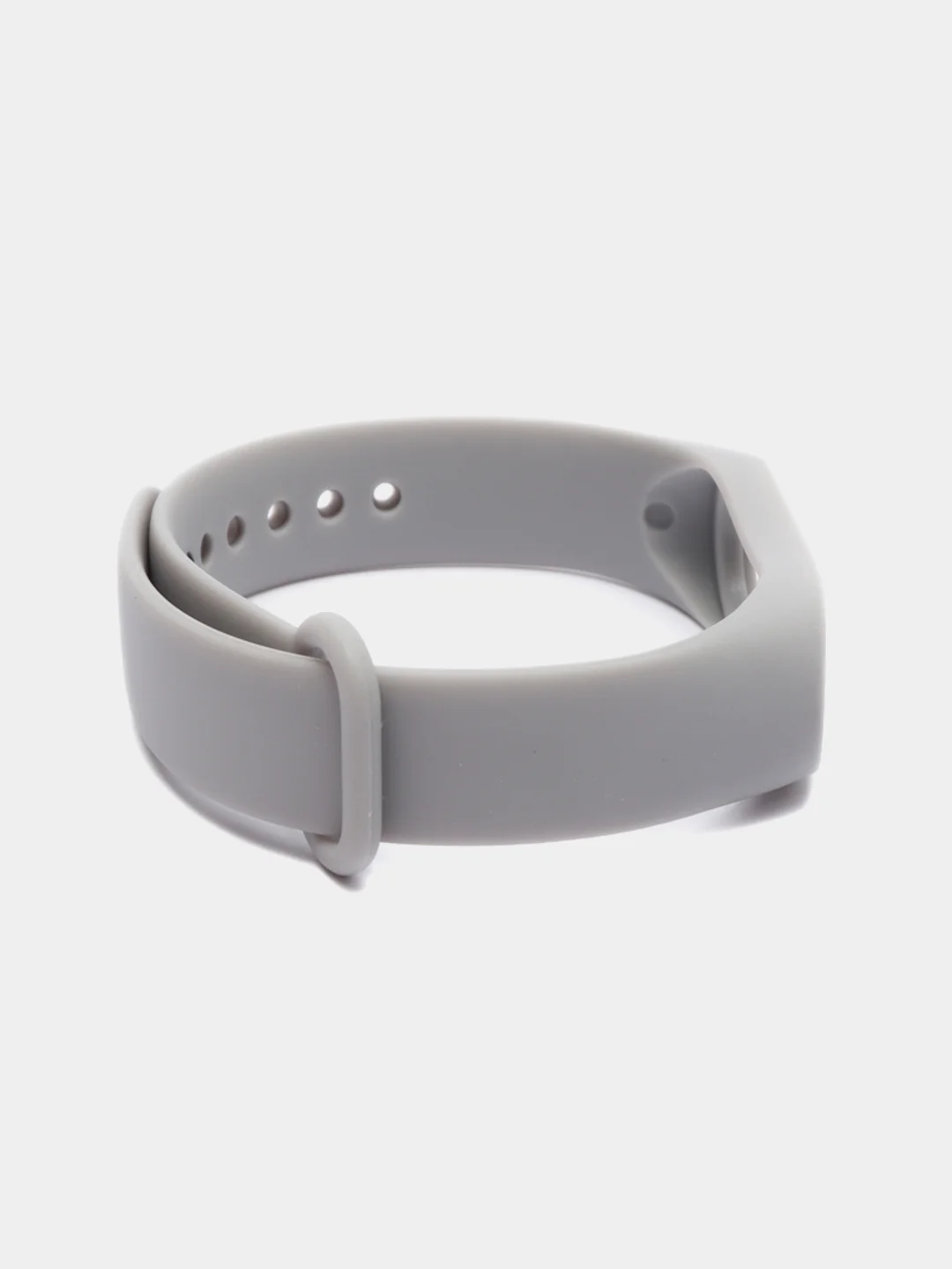 Серый ремешки из силикона для Xiaomi Mi Band 3 и Mi Band 4, 15 цветов