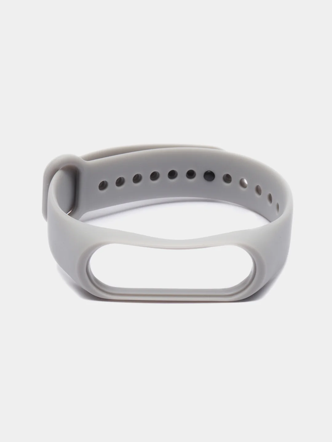 Серый ремешки из силикона для Xiaomi Mi Band 3 и Mi Band 4, 15 цветов