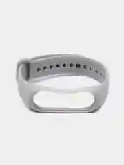 Серый ремешки из силикона для Xiaomi Mi Band 3 и Mi Band 4, 15 цветов