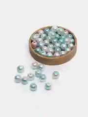 Бирюзовый жемчужные бусины с эффектом градиента, 8 мм