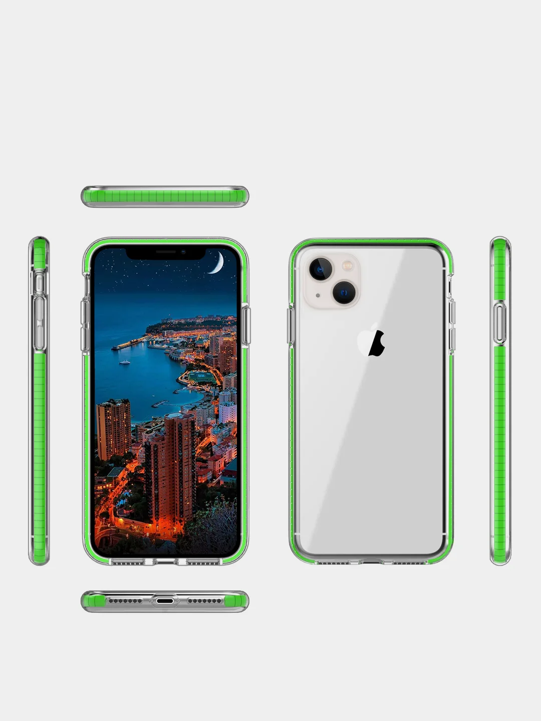 Белый чехол iPhone 13, 13 Pro, 13 Pro max