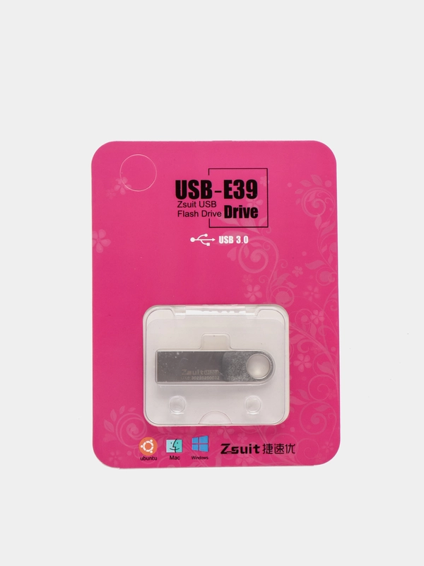 Флеш-накопитель металлический, USB, на 4, 8, 16, 32, 64, 128Gb, USB 2.0, 3.0