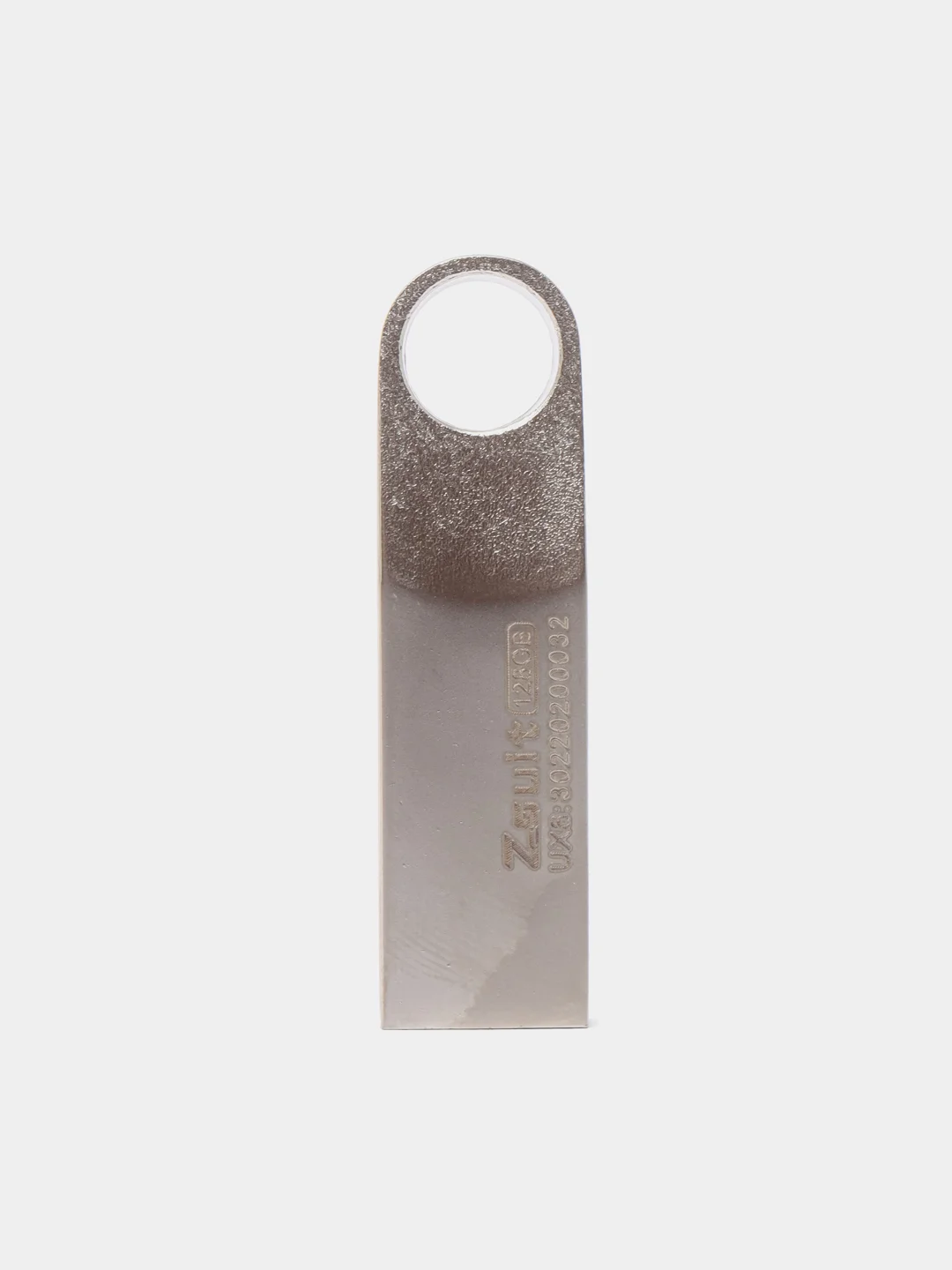 Серебряный флеш-накопитель металлический, USB, на 4, 8, 16, 32, 64, 128Gb, USB 2.0, 3.0