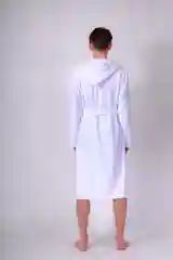 Халат махровый мужской, банный, домашний с капюшоном, хлопок, р.56-62