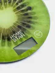 Весы кухонные HOMESTAR HS-3007, электронные, до 7 кг, зелёные