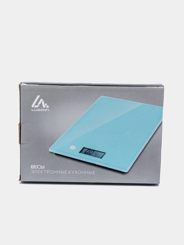 Весы кухонные LuazON LVK-702, электронные, до 7 кг, чёрные