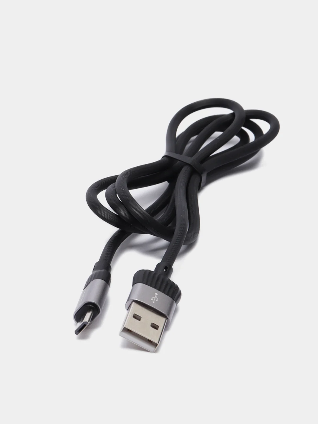 Кабель borofone BX28 "Dignity", micro USB, металлический, серый