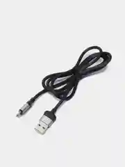 Кабель borofone BX28 "Dignity", micro USB, металлический, серый