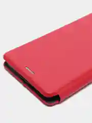 Красный чехол-книжка для Xiaomi Redmi 10