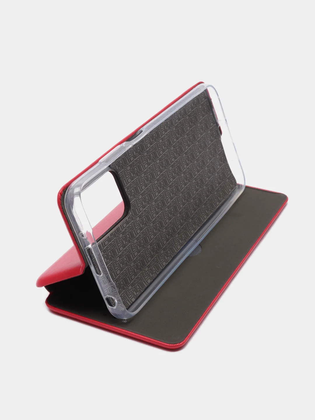 Красный чехол-книжка для Xiaomi Redmi 10